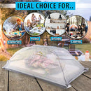 WAIHEKE Mesh Food Tent Set - 6 Pack - Silver - Brand New