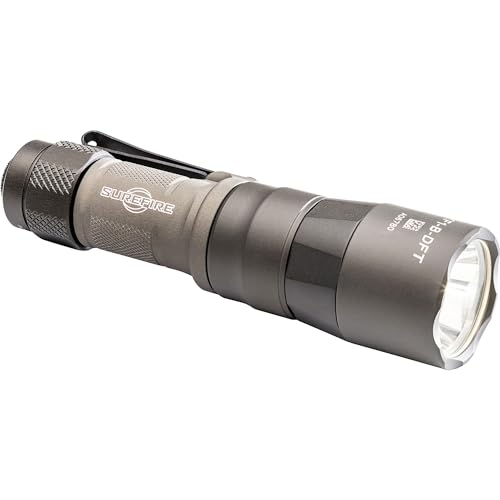 SUREFIRE EDC1-DFT HIGH-CANDELA EVERYDAY CARRY LED FLASHLIGHT - GRAY - Like New