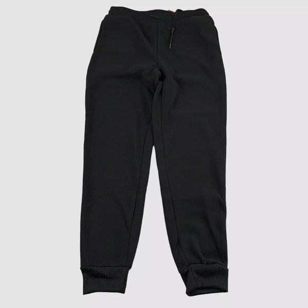BASTION TRAIL MEN'S BLACK FLEECE DRAWSTRING JOGGER PANTS - SIZE: MEN M - BLACK - Brand New