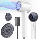 DRSPEE High-speed Ionic Hair Dryer with Diffuser, 1600W, LED Display, Portable - Like New