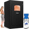 X-VACK SAUNA BOX PORTABLE STEAM SAUNA FOR HOME STEAMER 9 LEVELS - Scratch & Dent