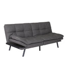 SUPAMOMMY CONVERTIBLE MEMORY FOAM FUTON COUCH BED MODERN SF267FA-DGY - DARK/GRAY - Like New