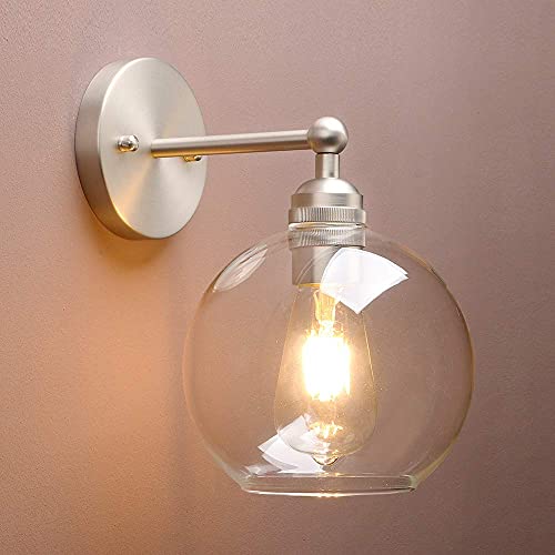 YOSOAN BRASS BOHO VANITY BATHROOM WALL SCONCE 1-LIGHT VINTAGE LIGHTS - BRUSHED - Like New