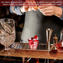 Patelai 200 Pcs Rimmed Plastic Cups 9 oz Disposable Wine Glasses Heavy Duty - Brand New