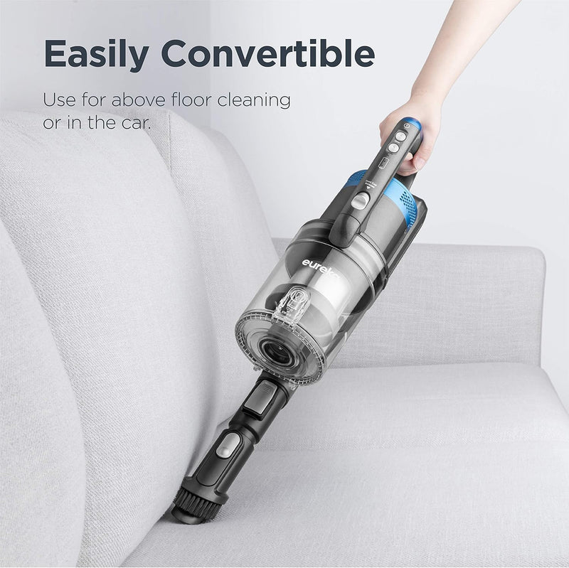 Eureka rechargeable Handheld Lightweight Cordless Stick Vacuum Cleaner - GRAY Like New