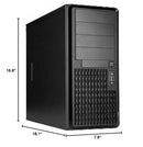 IN WIN IN-WIN CASE PE689.U3 ENTRY PEDESTAL ATX MID TOWER 4/1/(5) BAY -BLACK - Like New