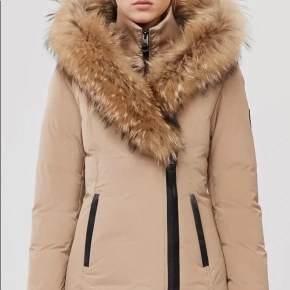 MACKAGE ADALI-F CAMEL M BNWT LADIES DOWN JACKET SIZE M CAMEL - Brand New