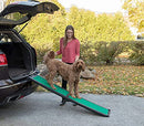 PET GEAR SUPERTRAX RAMPS DOGS CATS MAXIMUM TRACTION, PG9166GRSXU2 - BLACK/GREEN - Like New