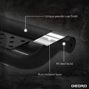 OEDRO Running Boards Two Stairs Design All-Steel Build OEDRO0109 - BLACK - Like New