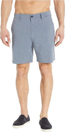 HURLEY MEN'S PHANTOM HYBRID STRETCH 18" SHORT - SIZE: MEN 30 - OBSIDIAN - Brand New