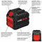 BOSCH 18V CORE18V® LITHIUM-ION 12 AH HIGH POWER BATTERY GBA18V120 - BLACK/RED Like New