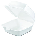 Dart 50HT1 5 in Med Sandwich Foam Hinged Container Case of 500 - Brand New