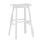 HILLSDALE MORENO WOOD BACKED BAR HEIGHT STOOL 29" HIGH 5580-831A - SEA WHITE - Brand New