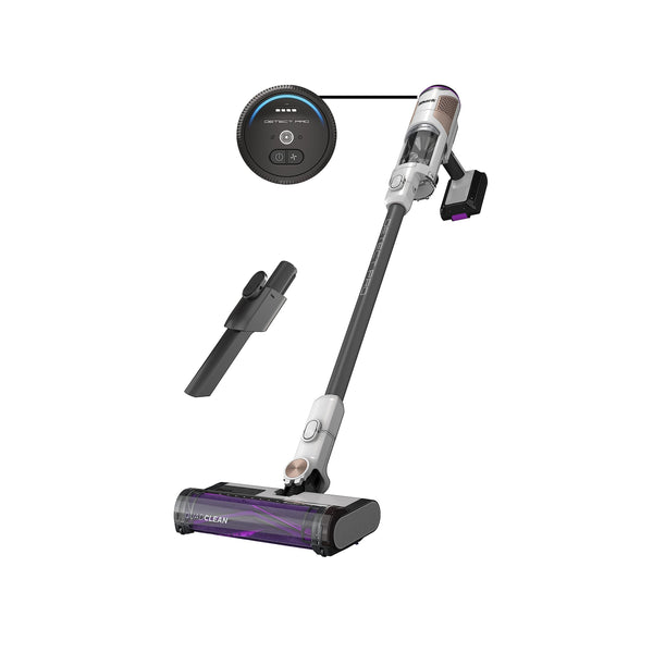 SHARK DETECT PRO CORDLESS STICK VACUUM QUA MULTI-SURFACE, IW1615QGN-T6 - WHITE - Like New