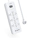ANKER POWER STRIP SURGE PROTECTOR 12 OUTLETS 3 USB-A 4000 - Scratch & Dent