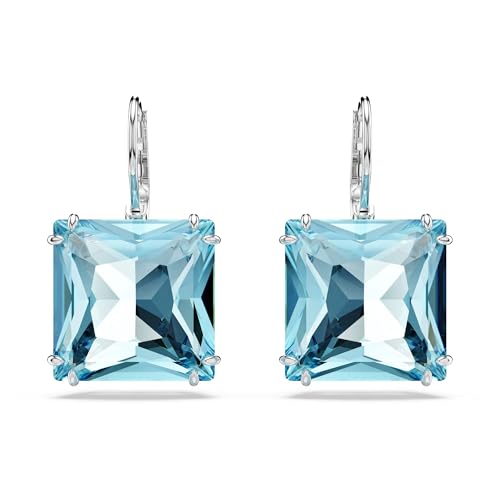 SWAROVSKI MILLENIA DROP EARRINGS WOMEN ONE SIZE BLUE - Brand New