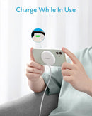 ANKER POWERWAVE MAGNETIC PAD LITE WIRELESS CHARGER 150CM CABLE - WHITE - Like New