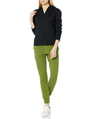 AMAZON ESSENTIALS WOMEN'S CLASSIC-FIT LONG-SLEEVE V-NECK HOODED SWEATSHIRT WRAP - Brand New