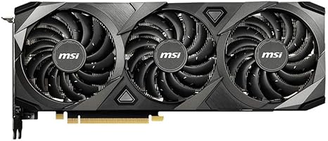 MSI GeForce RTX 3080 VENTUS 3X 10G 10GB GDDR6X Graphics Card - Black Like New