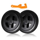 2 Pieces 5 Gallon Bucket Lid Bucket Lid Opener Plastic Storage Bucket B0BG28S98D - Brand New