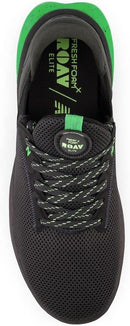 MRVELMK1 New Balance Men's Fresh Foam Roav Elite V1 Shoe Blacktop/Green 12 Like New