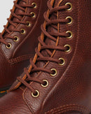 DR. MARTENS 1460 AMBASSADOR LEATHER LACE UP BOOTS SIZE: MEN 10 WOMEN 11 - CASHEW - Like New