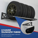 Eagle SafeRacks Wall Mount Tire Rack Garage Adjustable Tire Storage 400 lb Black - Brand New