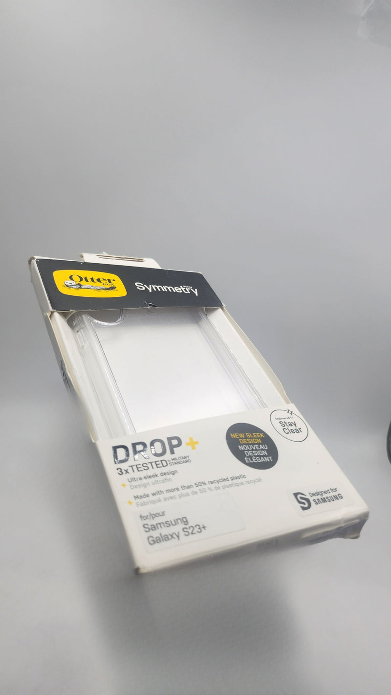 OTTERBOX SYMMETRY SERIES SOFT SHELL FOR SAMSUNG GALAXY S23+ - CLEAR - Like New