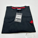 PACIFIC POLO CLUB MEN'S SHORT SLEEVE TEE SHIRT - SIZE: MEN XL - BLACK/RED - Brand New