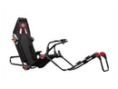 NEXT LEVEL RACING FOLDABLE SIMULATOR COCKPIT F-GT LITE - BLACK/RED - Like New