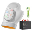 WUX HAND MASSAGER WITH HEAT AND AIR 3 MASSAGE MODES 4 HEAT LEVELS - GRAY - Like New