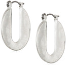SE0414 THE SAK MOP EARRINGS - BLACK/SILVER - Brand New