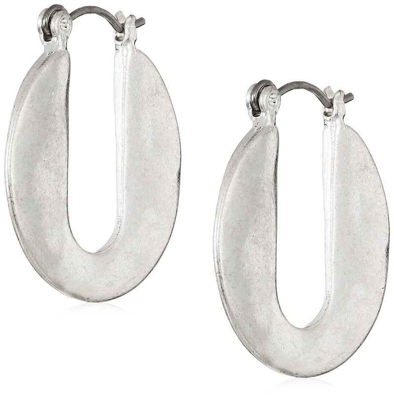 SE0414 THE SAK MOP EARRINGS - BLACK/SILVER - Brand New