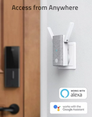 Eufy Smart Lock Touch with Wi-Fi Bridge T8510013 - Black - Like New