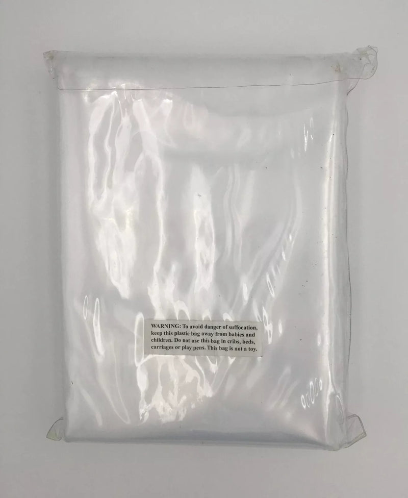 CAITLIN CLEAR SHOWER CURTAIN LINER, NON-TOXIC PEVA, 72X72 - Like New