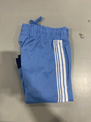 JUMPSTART BASKETBALL SHORTS WITH LIGHT BLUE WITH WHITE STRIPES AND NAVY TRIM - M - Brand New