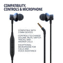 HELM F2 PLANAR MAGNETIC DUAL DRIVER WIRED HIFI IN-EAR HEADPHONES - BLACK - Like New