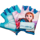 FROZEN 2 KIDS' BIKE PAD AND GLOVE SET - PURPLE/BLUE - Like New
