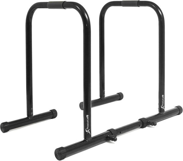 PROSOURCEFIT POWER DIP STATION ADJUSTABLE HEIGHT 31 - BLACK - Like New