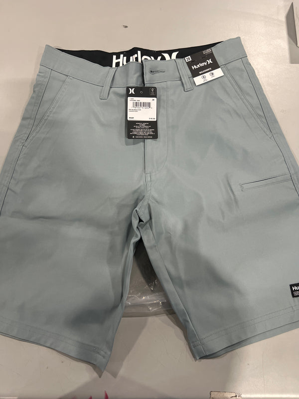 HURLEY WALKSHORTS SITS 9.75 IN INSEAM SIZE: MEN 28 - GLADIATOR GRAY - Brand New