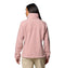 COLUMBIA WOMENS BENTON SPRINGS FULL ZIP FLEECE JACKET ERASER PINK XLARGE - Brand New