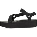 TEVA WOMEN'S W FLATFORM UNIVERSAL SANDAL - SIZE WOMEN 9 (BLACK) - Like New