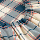 Kathy Ireland 100% TurkPad Cotton Flannel Sheet Set Signature Plaid King - Like New