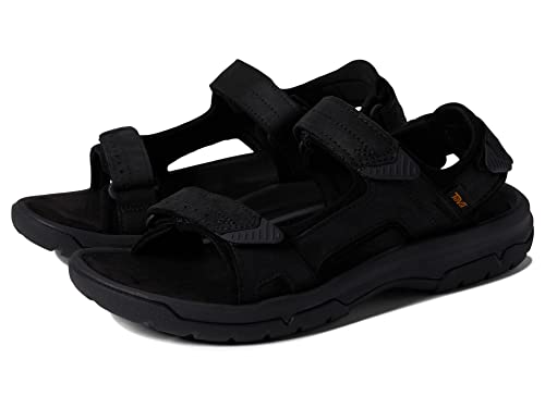 TEVA MEN'S M LANGDON SANDAL SIZE: MEN 10 TRUE BLACK - Brand New