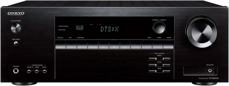 Onkyo TX-NR5100 7.2-Channel 8K Smart AV Receiver - Black - Like New