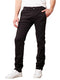 GALAXY BY HARVIC L/MSSTP-100BK SIZE: MEN 34/30 - BLACK - Brand New