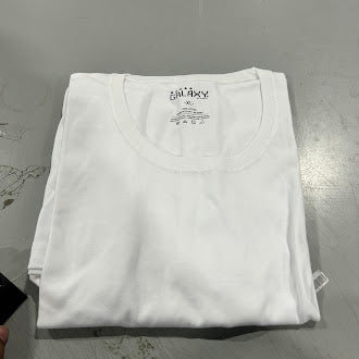 GALAXY BY HARVIC MEN'S CREW-NECK SLEEVELESS TANK T-SHIRT - SIZE: MEN XL - WHITE - Brand New