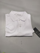 POLO AVENUE POLO SHIRT - SIZE: MEN L - WHITE - Like New