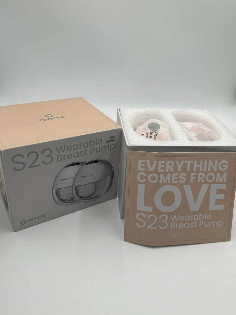 TSRETE Breast Pump S23 Double Wearable Breast Pump Portable - - Scratch & Dent