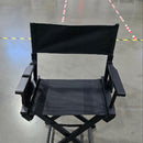 OMYSALON 36IN DIRECTOR CHAIR FOLDING ARTIST MAKEUP CHAIR - - Scratch & Dent